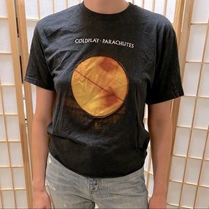 Coldplay Parachutes Tour Shirt Size M